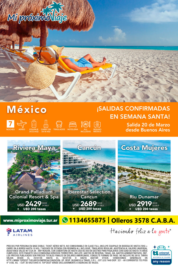 SEMANA SANTA 2027 EN MEXICO!